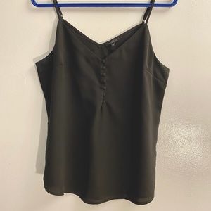 Black Dynamite Tank Top with Buttons